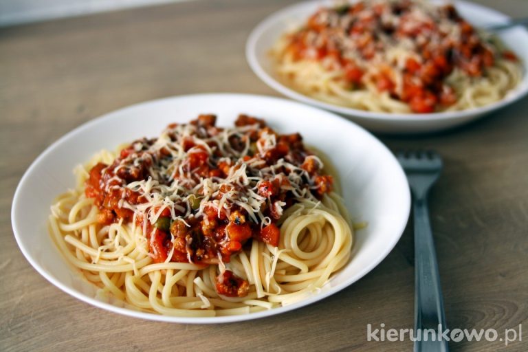 Spaghetti bolognese – to lubię!