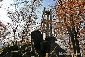 wieża widokowa na Ślęży