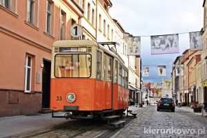 tramwaj na Długiej w bydgoszczy