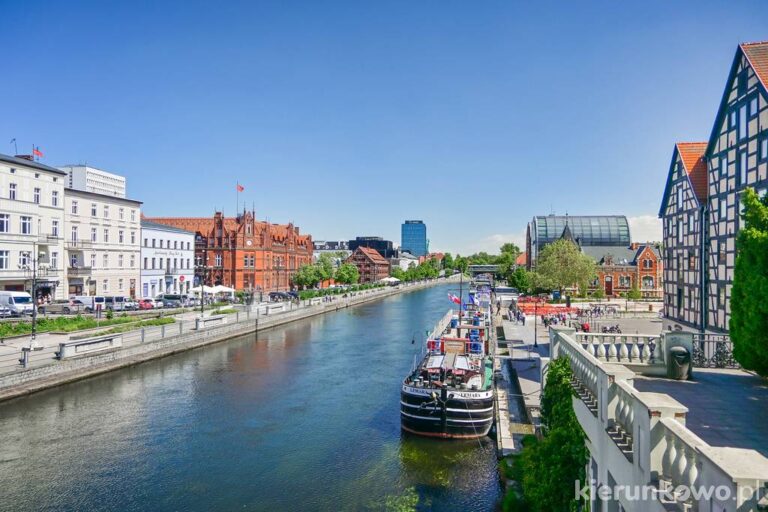 Brda w Bydgoszczy (widok z Mostu Staromiejskiego im. Jerzego Sulimy-Kamińskiego)