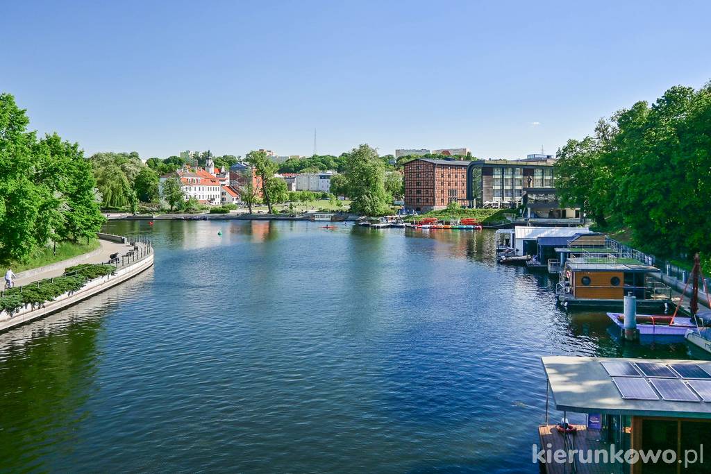 Brda w Bydgoszczy (widok z Mostu Solidarności)