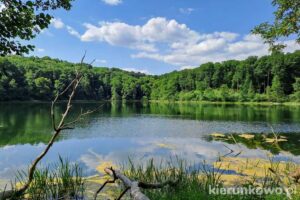 Wielkopolski Park Narodowy co warto zobaczyć najciekawsze miejsca i atrakcje widok na jezioro kociołek