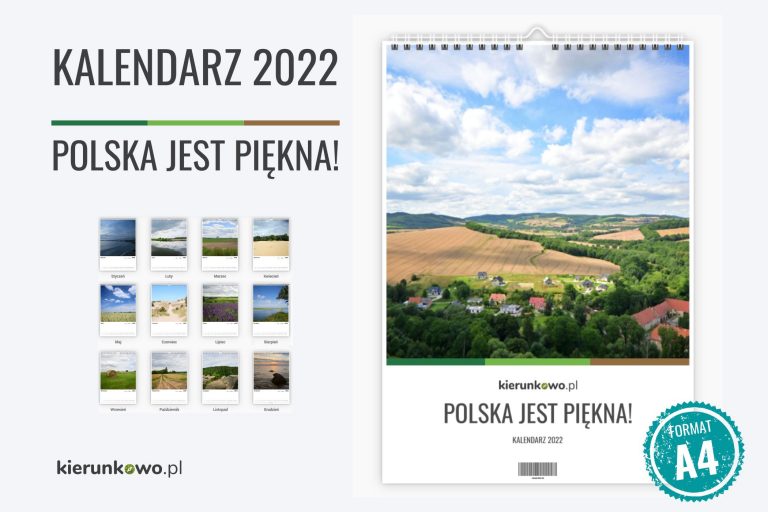 Kalendarz 2022 A4. Polska jest piękna!