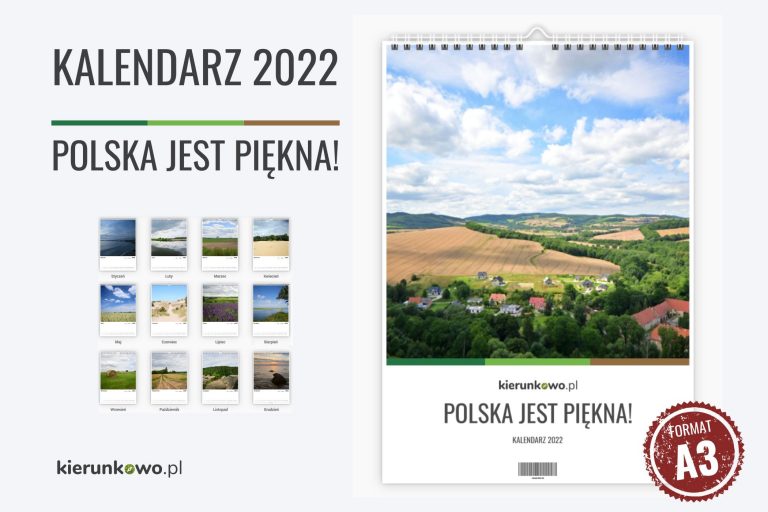 Kalendarz 2022 A3. Polska jest piękna!