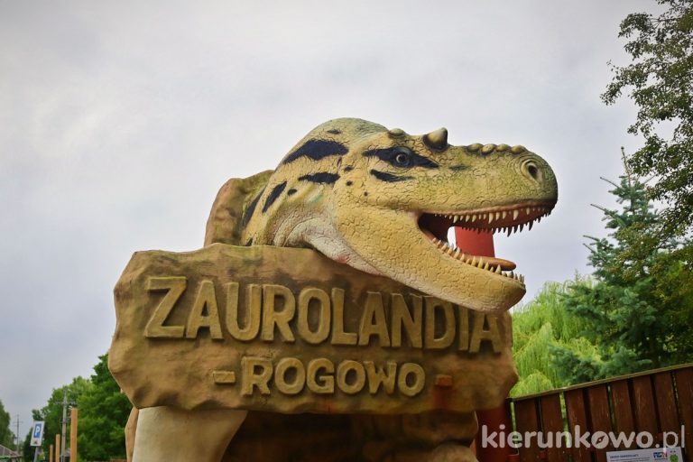 Rodzinny park rozrywki Zaurolandia w Rogowie