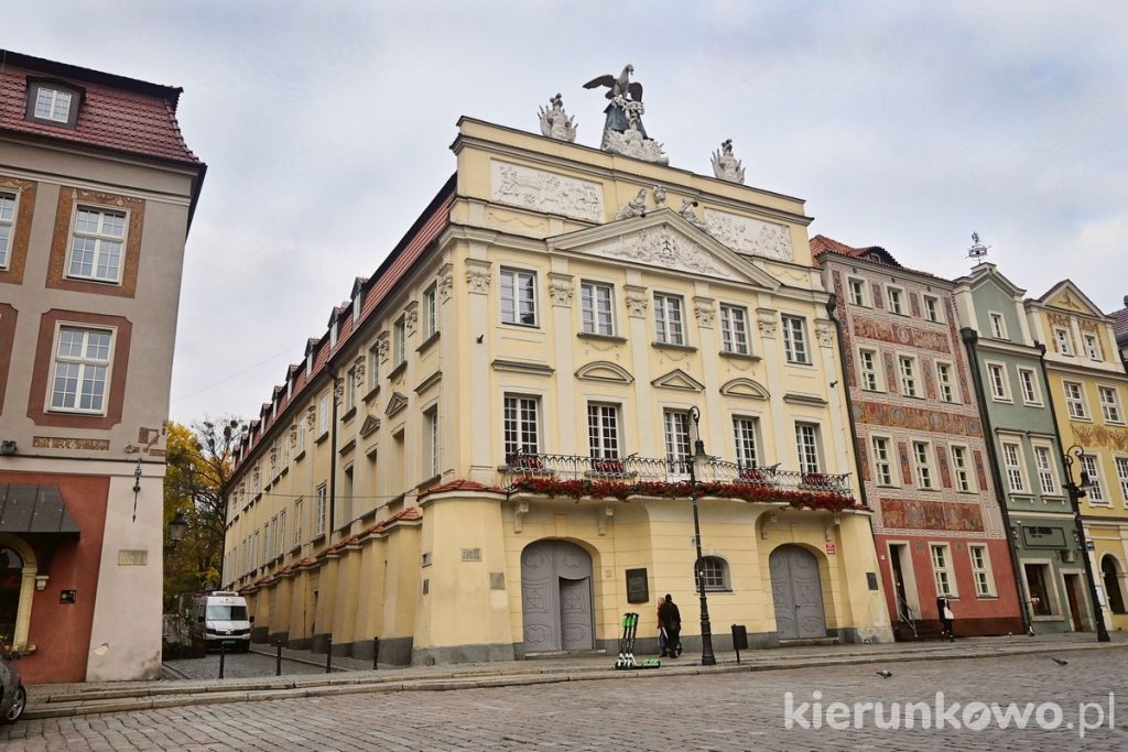 pałac działyńskich poznański stary rynek poznań