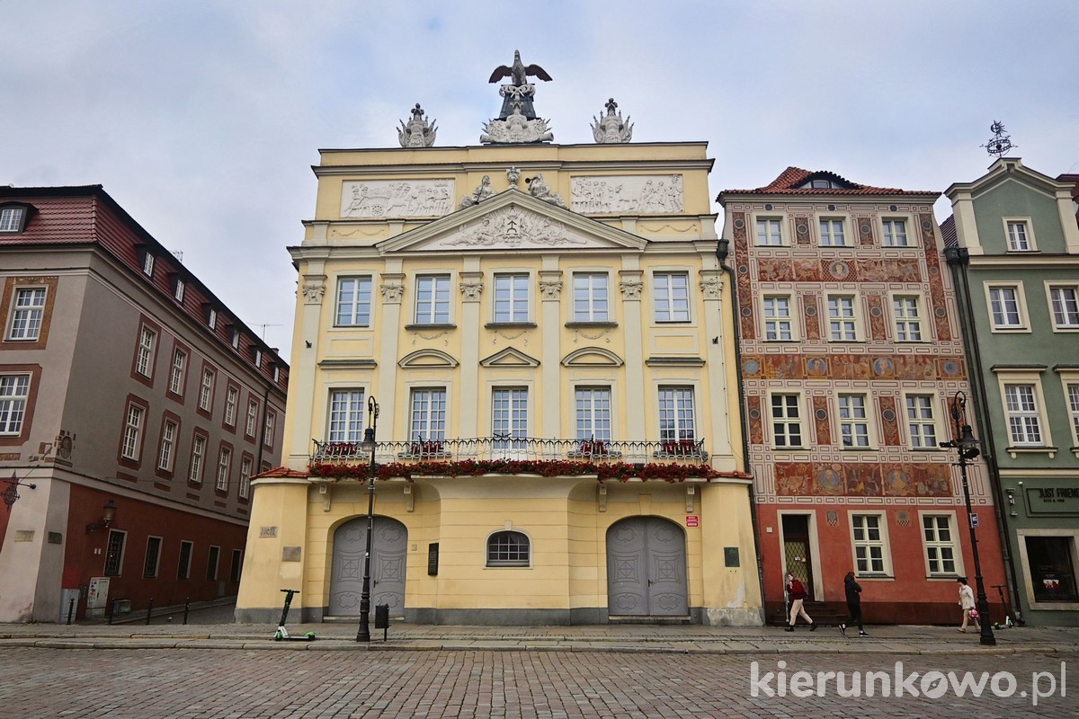pałac działyńskich stary rynek poznań