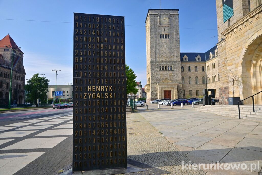 dzielnica cesarska w poznaniu pomnik kryptologów przed zamkiem