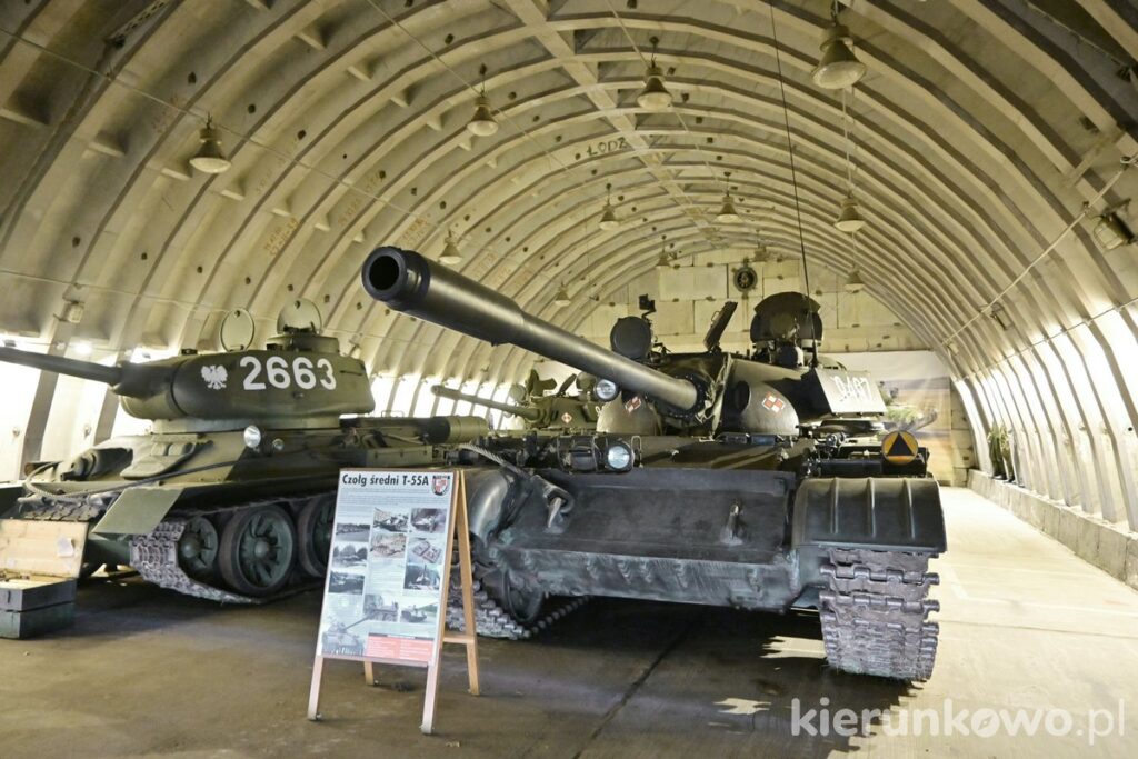 pilskie muzeum wojskowe muzeum na lotnisku piła czołg średni t-55a miejsca stworzone z pasji