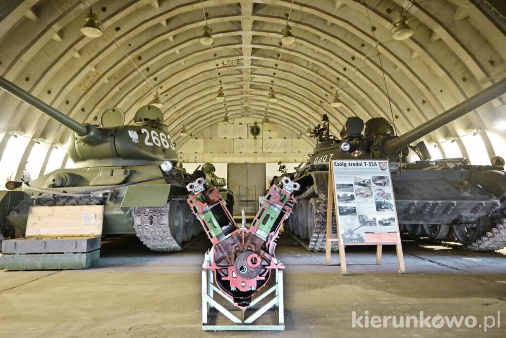 pilskie muzeum wojskowe muzeum na lotnisku piła t-55a i t-34-85m