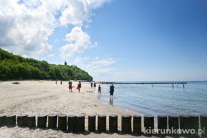 Atrakcje w Niechorzu i okolicach plaża latarnia falochrony pomorze atrakcje wybrzeże bałtyku