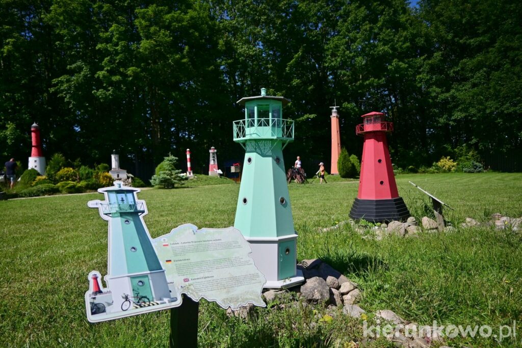 Park Miniatur Latarni Morskich w Niechorzu makieta latarnia wejściowa gdańsk