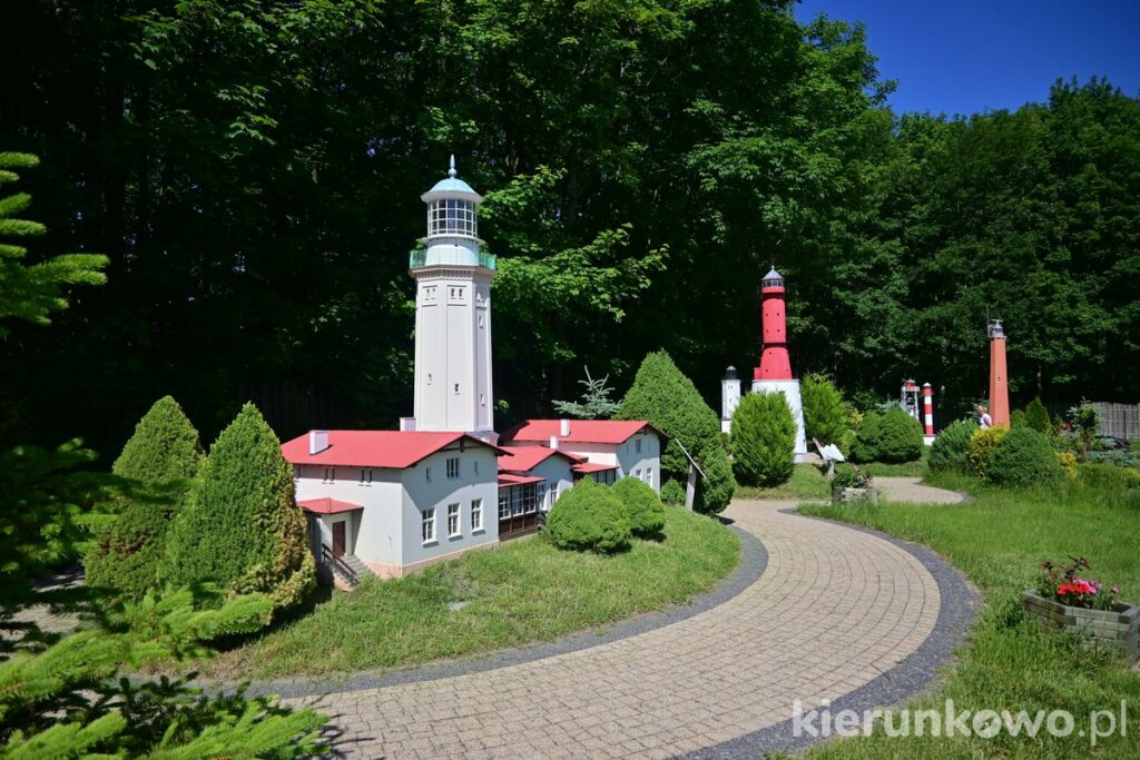 Park Miniatur Latarni Morskich w Niechorzu makieta minatura latarnia nowe rozewie