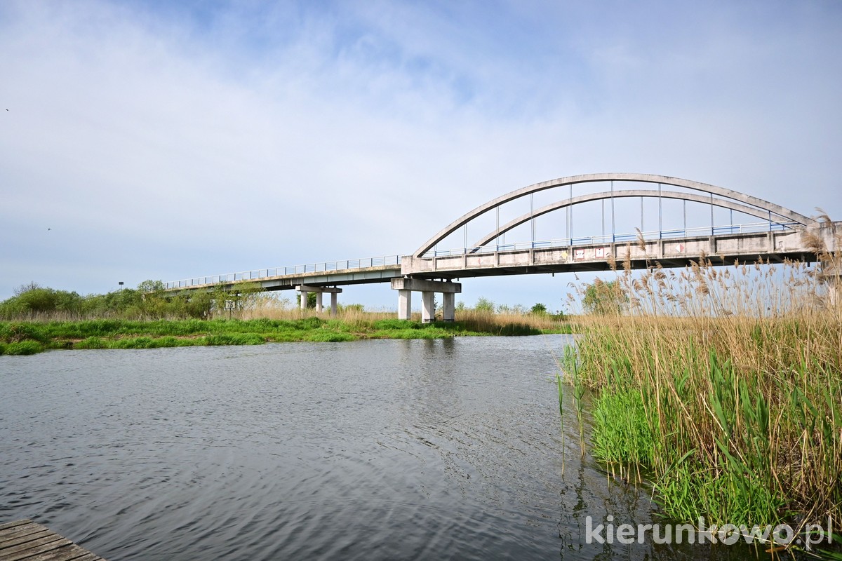 mosta nad notecią białośliwie dolina noteci Most nad Notecią w Białośliwiu
