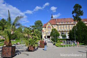 kudowa-zdrój atrakcje palmy dom zdrojowy