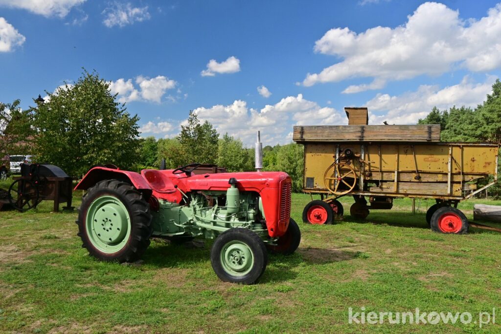 muzeum młynarstwa w osiecznej sprzęt rolniczy traktor ciągnik