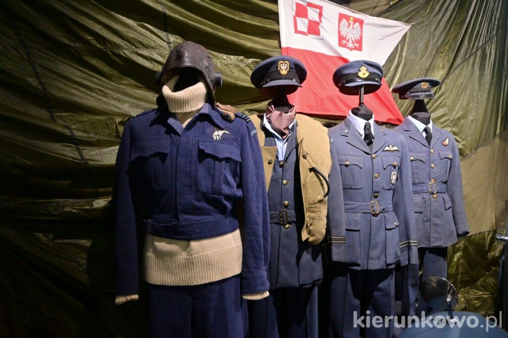 mundury polscy piloci raf muzeum poznań
