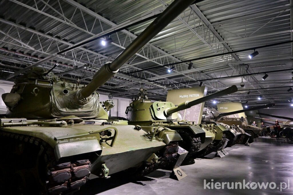 czołg m48a5 patton m60a1 patton czołg muzeum broni pancernej w poznaniu