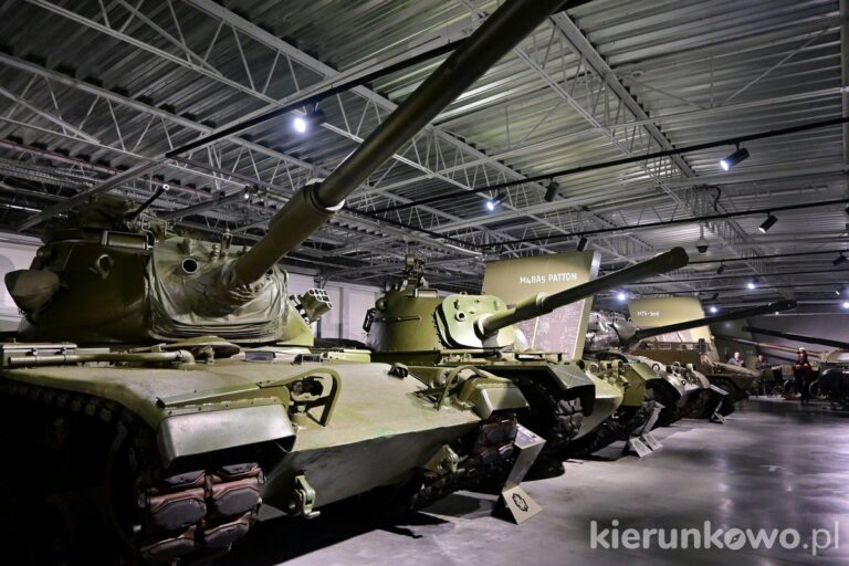 czołg m48a5 patton m60a1 patton czołg muzeum broni pancernej w poznaniu co zwiedzić w poznaniu