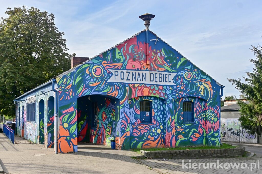dworzec poznań dębiec graffiti mural