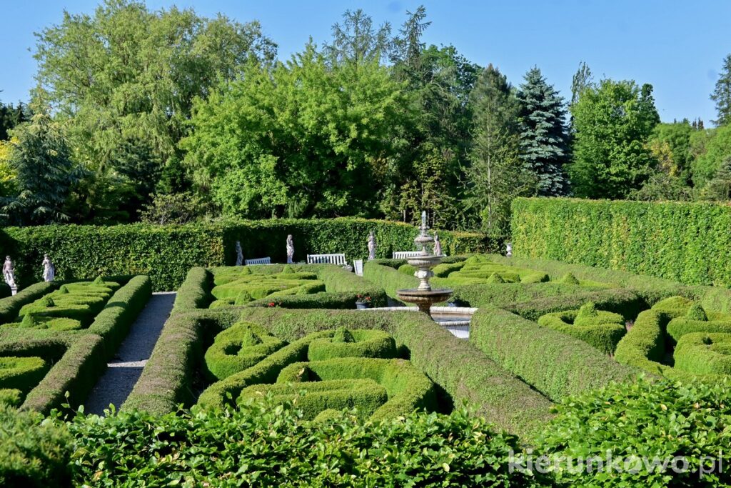 ogrody hortulus dobrzyca ogrody tematyczne ogród francuski