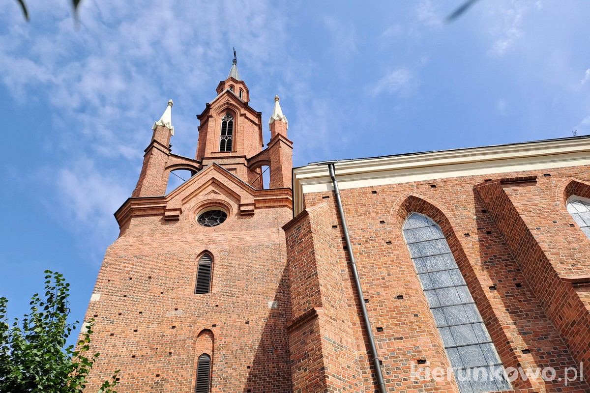 kaliska katedra kościół pw. św. mikołaja w kaliszu widok z wieży ratusza wieża