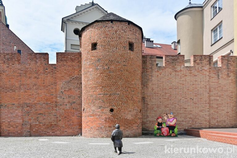 Baszta Dorotka i dawne mury miejskie w Kaliszu