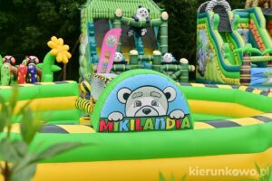 Mikilandia w Lewinie Kłodzkim dmuchany plac zabaw dmuchańce lewin kłodzki atrakcje dla dzieci w kotlinie kłodzkiej
