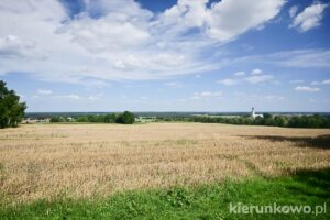 Szwajcaria Żerkowska. Punkt widokowy nad Brzóstkowem śmiełów żerków wielkopolska