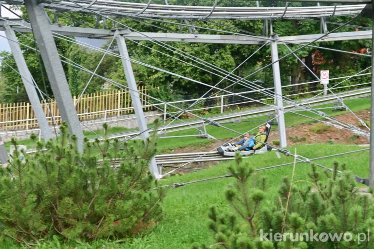 letni tor saneczkowy kolorowa karpacz