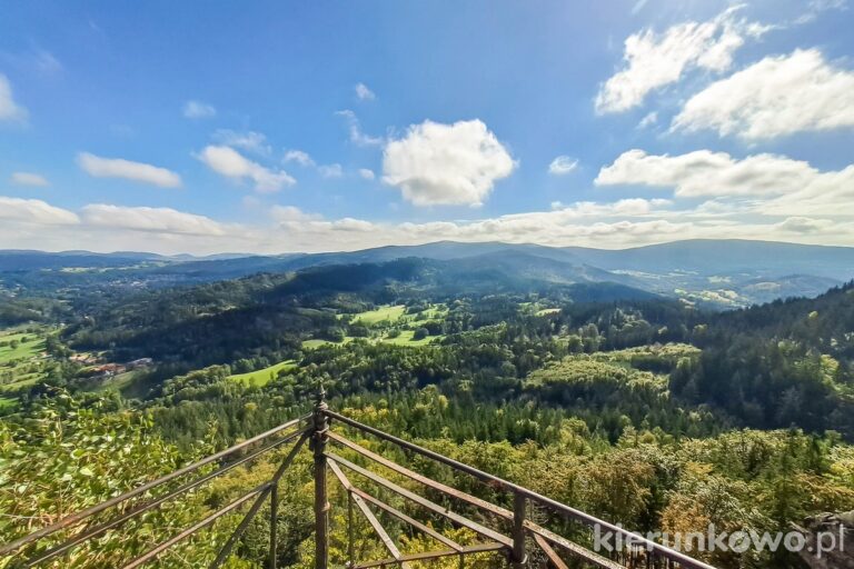 Sokolik Duży taras widokowy szczyt platforma widokowa