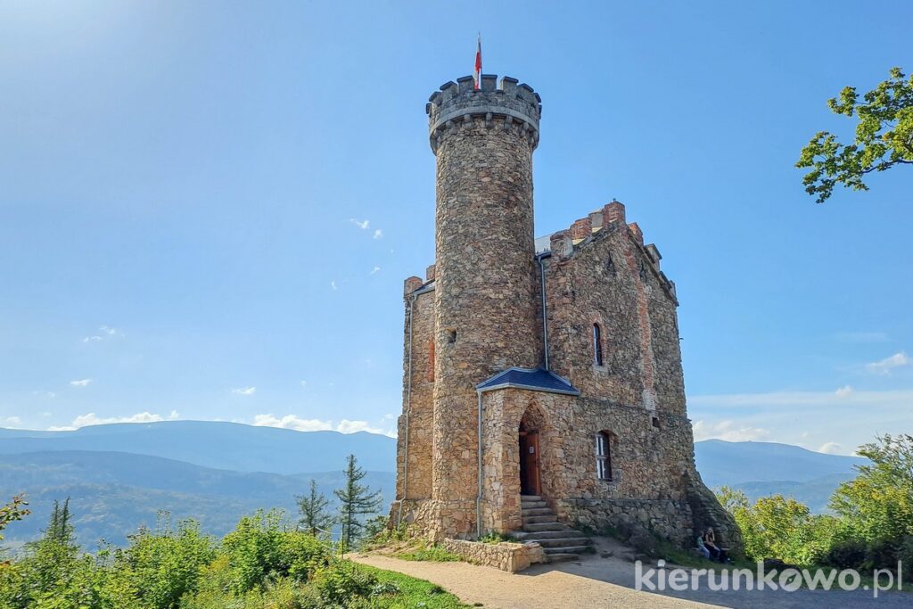 zamek księcia henryka staniszów sosnówka marczyce wieża widokowa punkt widokowy dolny śląsk karpacz i okolice atrakcje góry dla dzieci