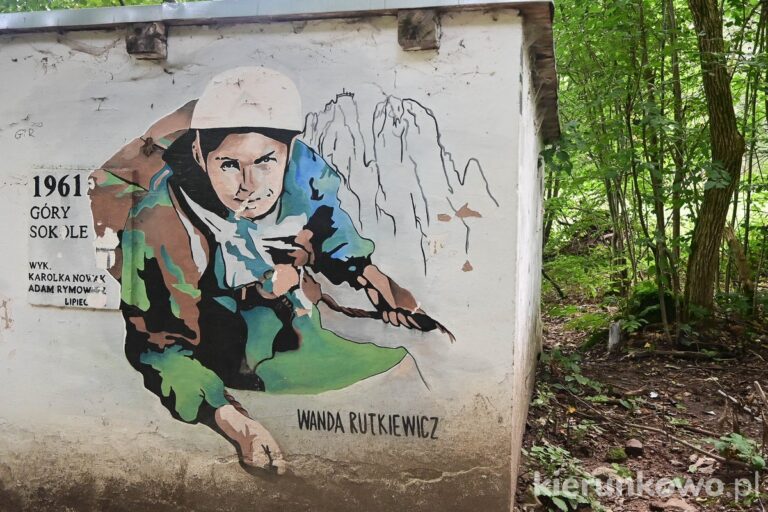 mural wanda rutkiewicz Góry Sokole