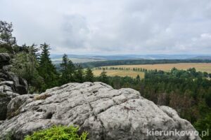 szczyt narożnik góry stołowe punkt widokowy