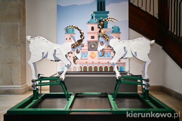 poznańskie koziołki urządzenie błazeńskie stary mechanizm