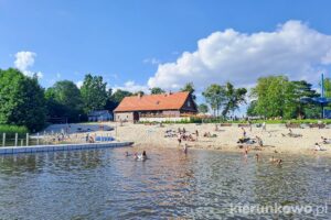 plaża w zaniemyślu kąpielisko zaniemyśl