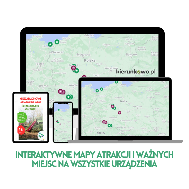 13 NIESZABLONOWYCH ATRAKCJI DLA DZIECI I RODZINY - interaktywna mapa