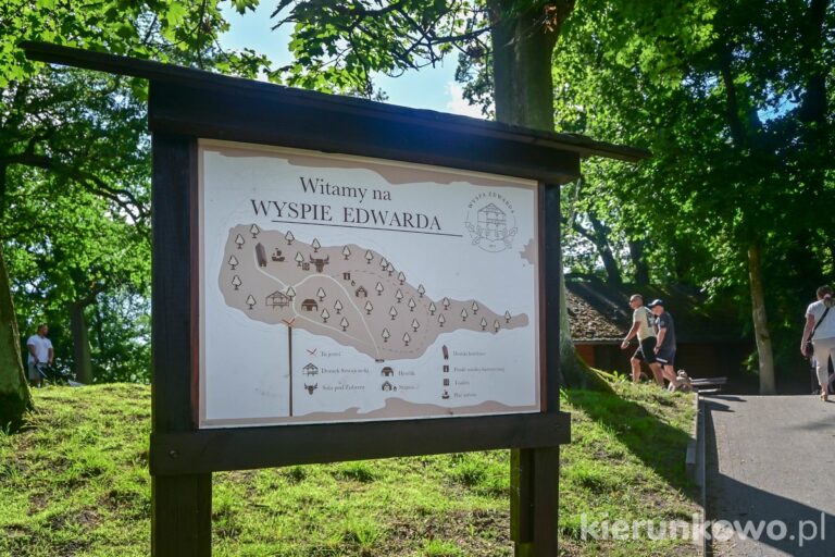 wyspa edwarda tablica plan wyspy