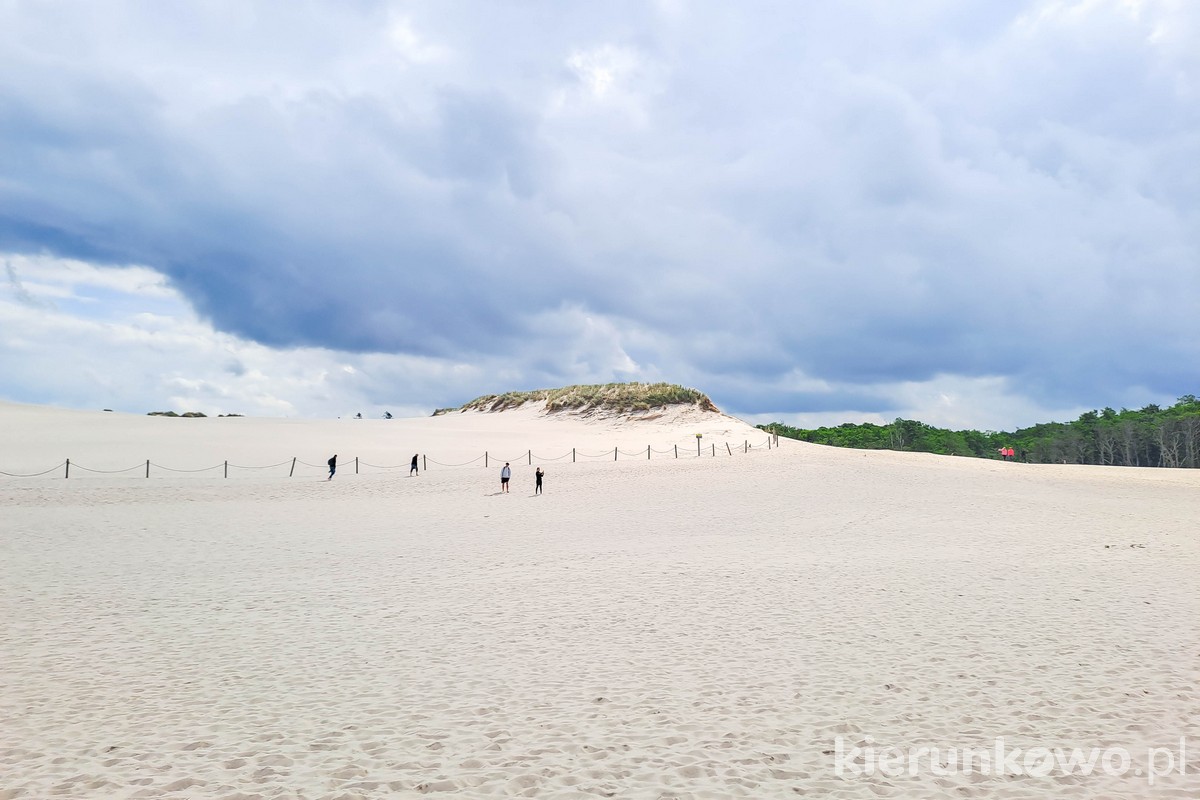 Słowiński park narodowy słowiński pn ruchoma wydma łącka szlak przez wydmy atrakcje miejsca parku narodowego