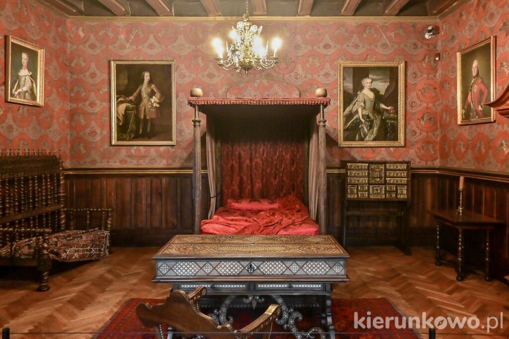 sypialnia księżnej Małgorzaty muzeum zamek w gołuchowie