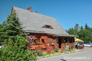schronisko pttk na przełęczy okraj główny budynek bar bufet