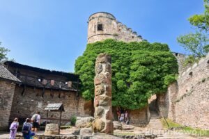 zamek chojnik góra chojnik trwała ruina szlaki trasy