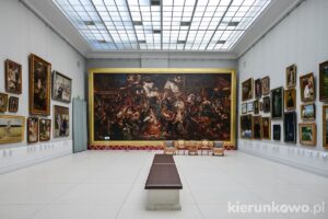 Galeria obrazów w Rogalinie dziewica orleańska matejko obraz malowidło muzeum narodowe w poznaniu fundacja raczyńskich rogalin co warto zobaczyć