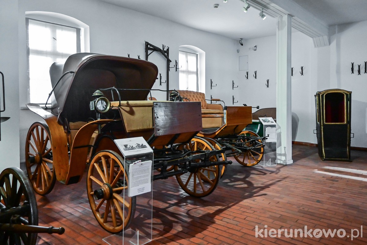 powozy konne eleganckie muzeum w rogalinie