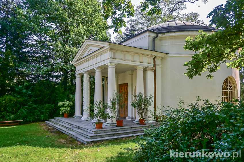 Panteon w parku Muzeum Ziemiaństwa w Dobrzycy