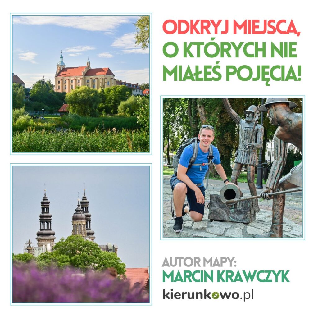 osobiście przygotowałem mapę dodając tylko te miejsca, które odwiedziłem