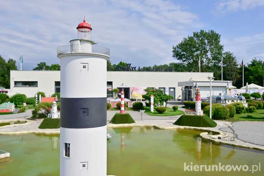 Latarnia Długi Jan w Ottenby w Bałtyckim Parku Miniatur