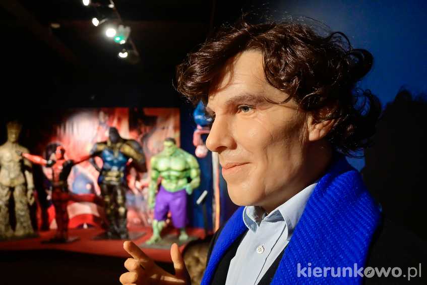 Benedict Cumberbatch jako Sherlock Holmes - Muzeum Figur Woskowych w Międzyzdrojach atrakcje w Międzyzdrojach