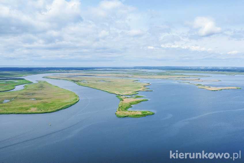 Wsteczna Delta Świny - widok z drona