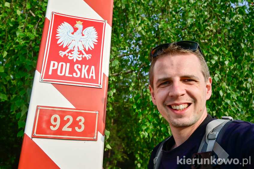 Marcin Krawczyk mikropodróżnik na polskiej granicy